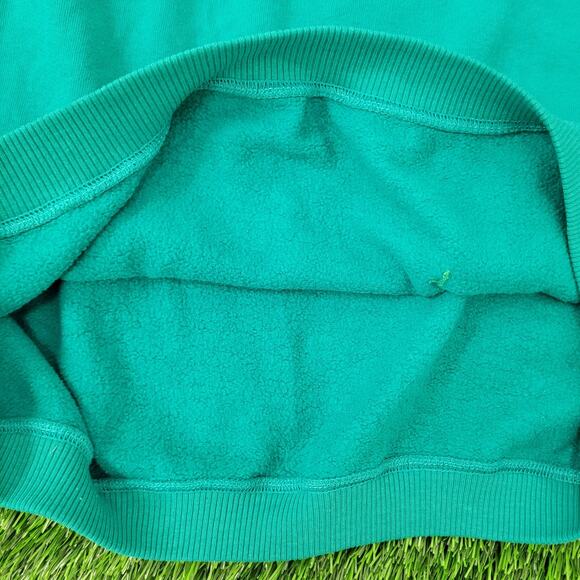 Vintage 90s MOD Fleece Sweatshirt Womens Large 23x22 Baggy Boxy - Picture 14 of 14